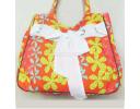 Waterproof 600D polyester beach bag with bowknot - ZB1627