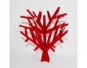 Red Acrylic tree design Jewellery holder - ZAO2302